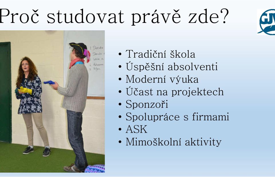 výuka Ú ast na projektech Sponzoři