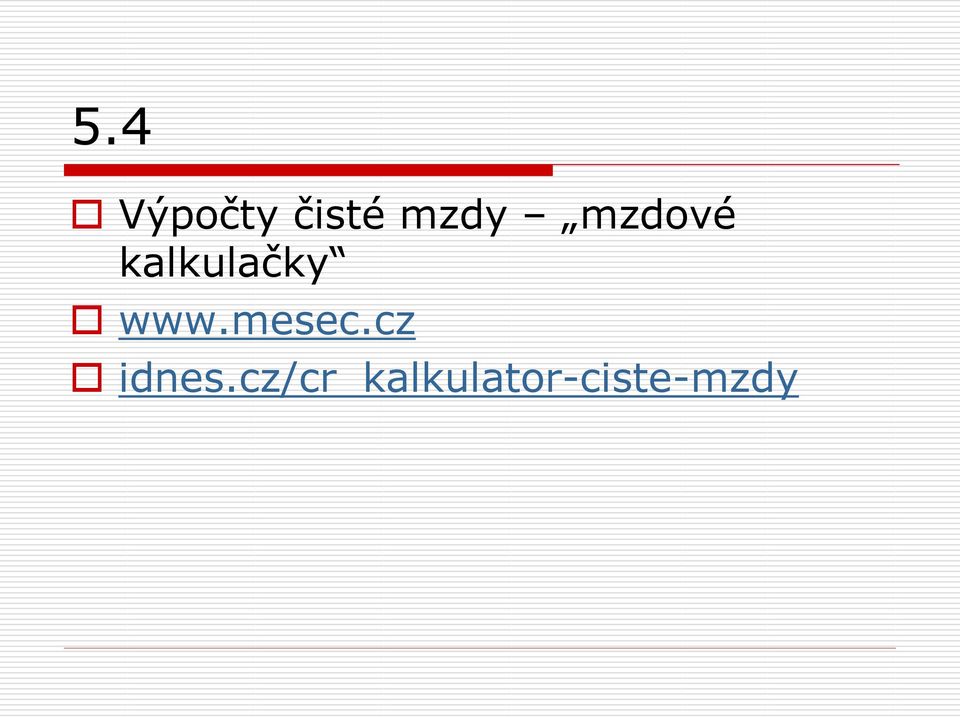 kalkulačky www.mesec.