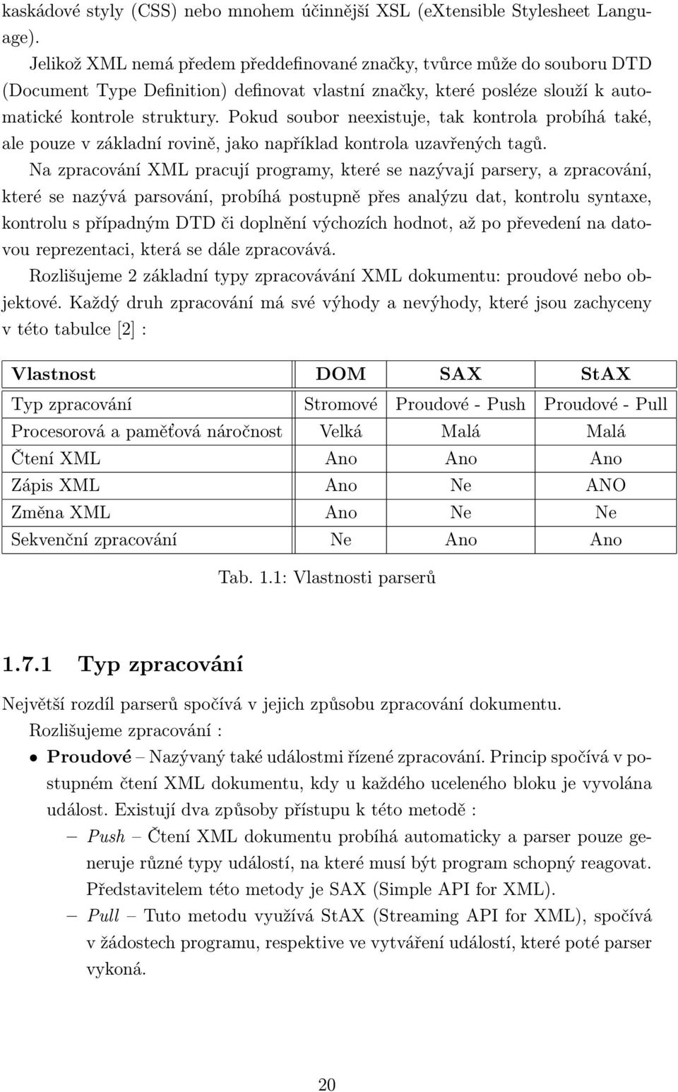 Pokud soubor neexistuje, tak kontrola probíhá také, ale pouze v základní rovině, jako například kontrola uzavřených tagů.