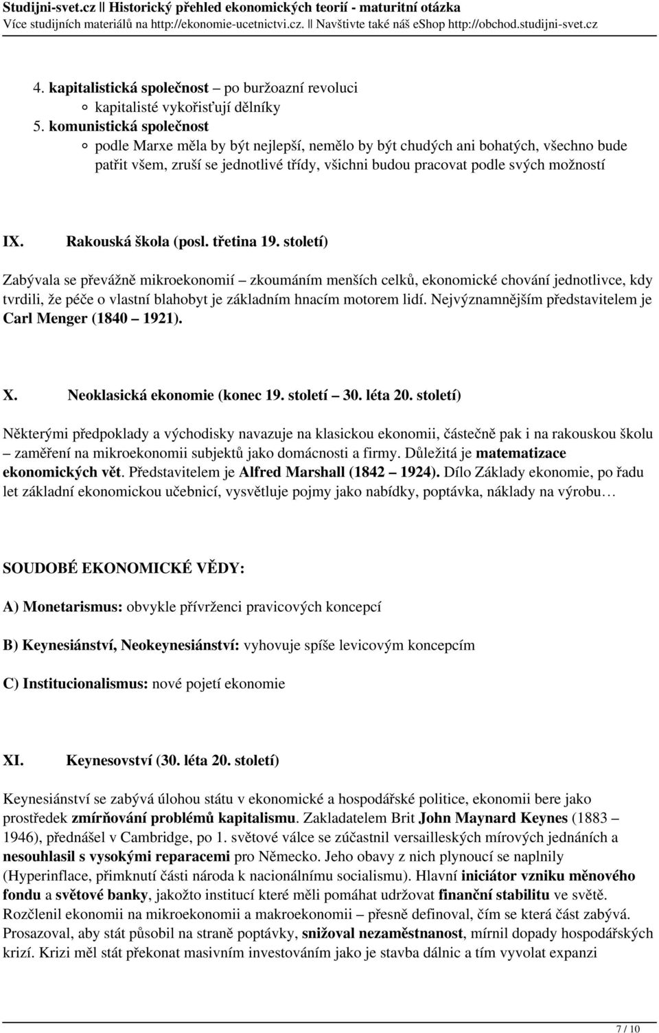 Rakouská škola (posl. třetina 19.