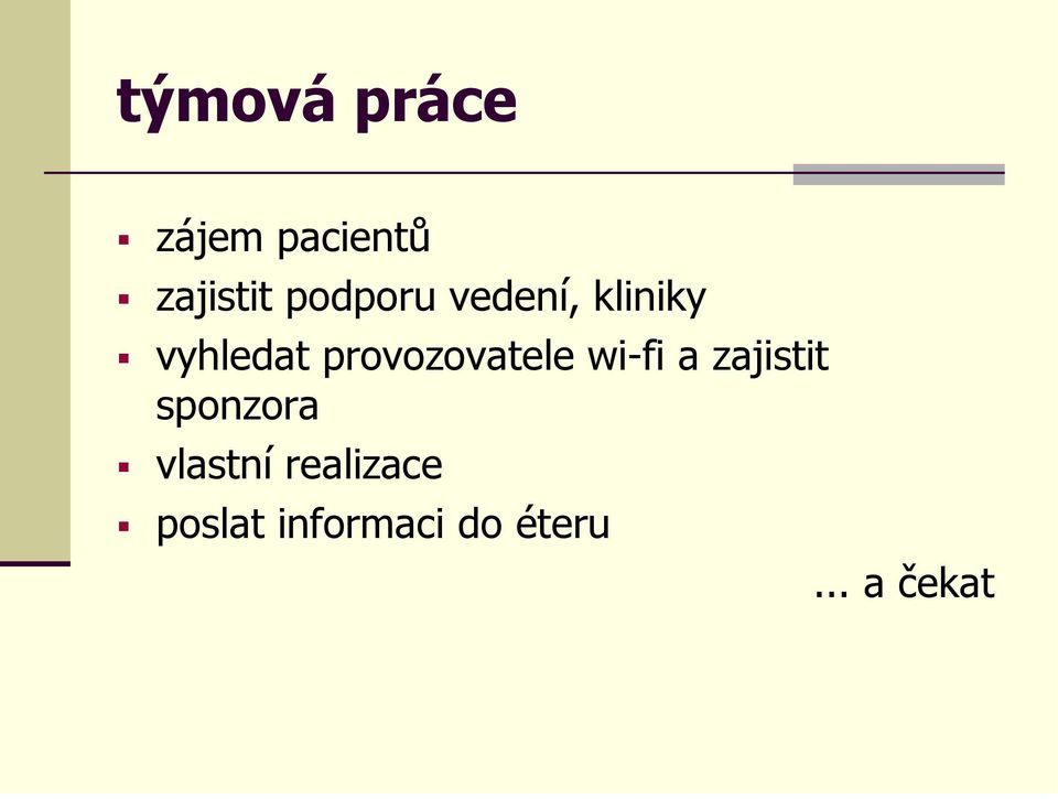 provozovatele wi-fi a zajistit sponzora