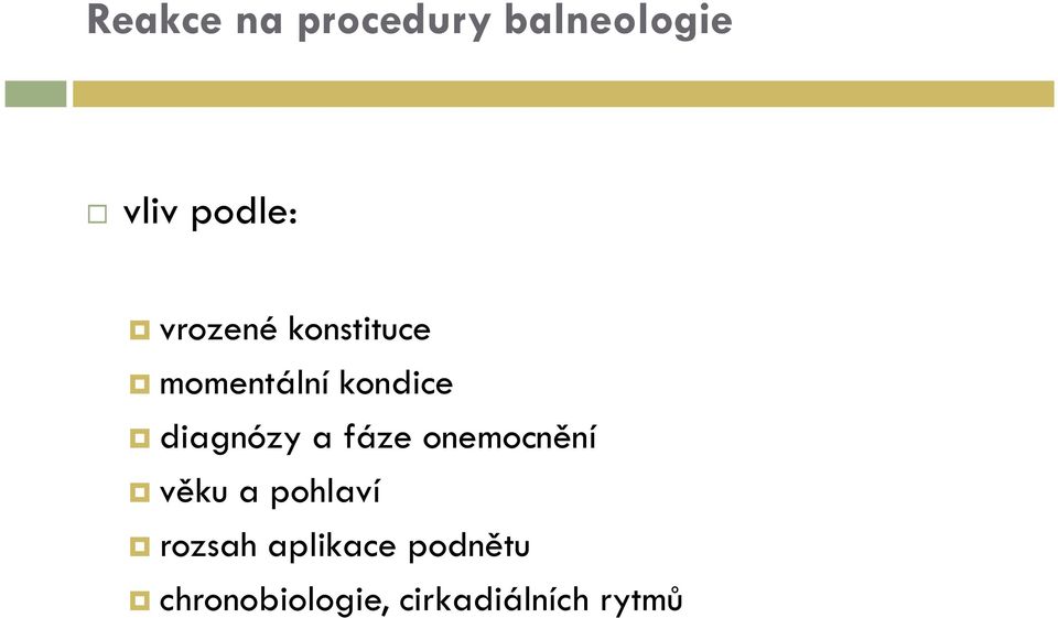 diagnózy a fáze onemocnění věku a pohlaví