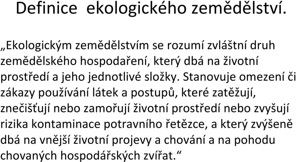 jeho jednotlivé složky.