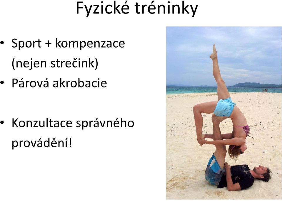 strečink) Párová