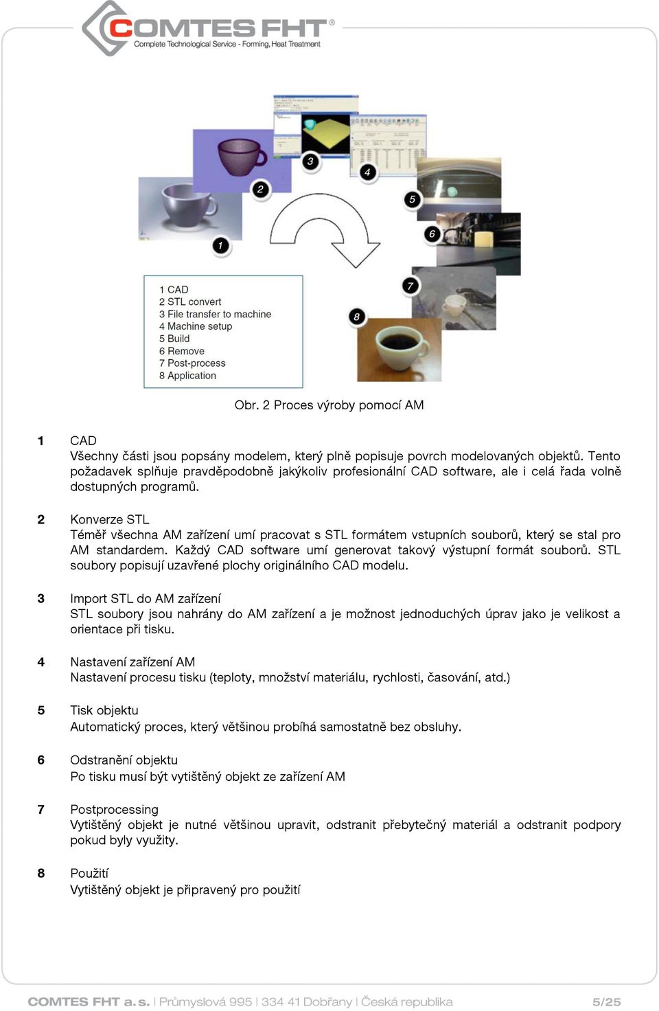 2 Konverze STL Téměř všechna AM zařízení umí pracovat s STL formátem vstupních souborů, který se stal pro AM standardem. Každý CAD software umí generovat takový výstupní formát souborů.