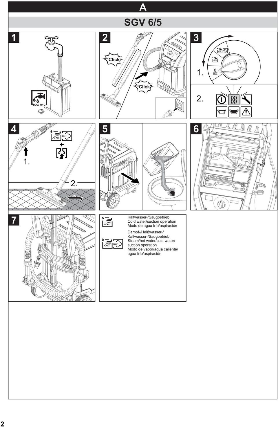 MAX 40 C 5 4 6 1. 2.