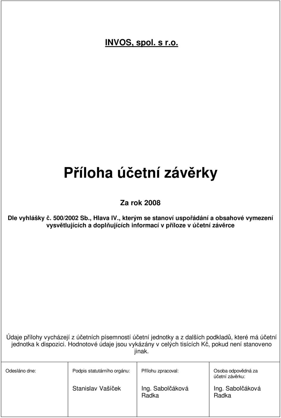 úetních písemností úetní jednotky a z dalších podklad, které má úetní jednotka k dispozici.