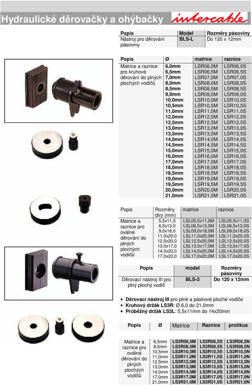 LSR08,0S LSR08,5S LSR09,0S LSR10,0S LSR10,5S LSR11,0S LSR12,0S LSR12,5S LSR13,0S LSR13,5S LSR14,0S LSR14,5S LSR15,0S LSR16,0S LSR17,0S LSR18,0S LSR18,5S LSR19,0S LSR19,5S LSR20,0S LSR21,0S Popis