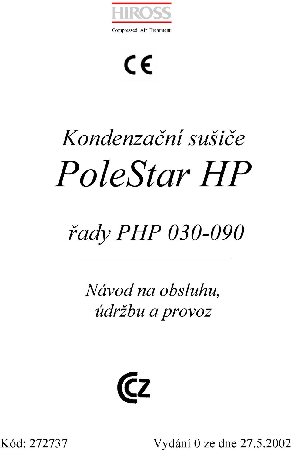 PHP 030-090 Návod na obsluhu,