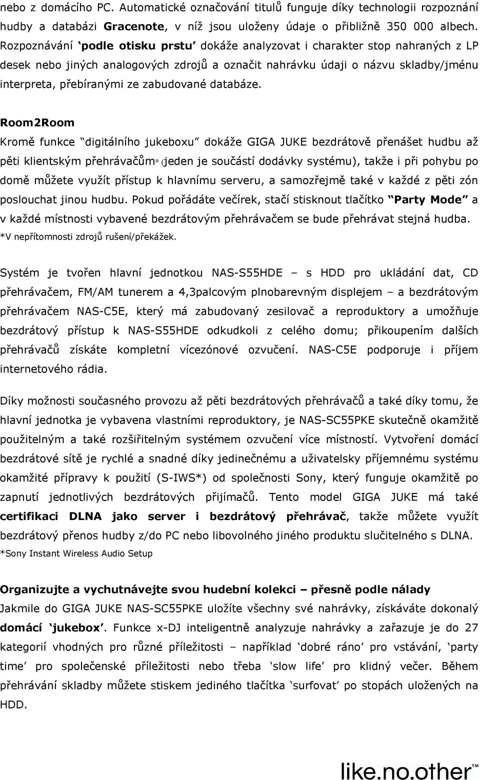 zabudované databáze.