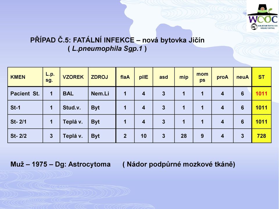 Li 1 4 3 1 1 4 6 1011 St-1 1 Stud.v. Byt 1 4 3 1 1 4 6 1011 St- 2/1 1 Teplá v.