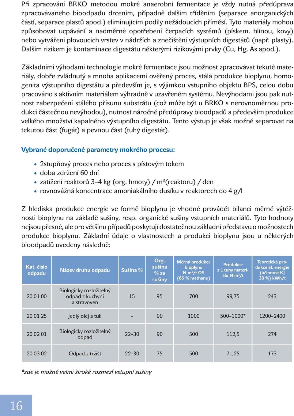 Tyto materiály mohou způsobovat ucpávání a nadměrné opotřebení čerpacích systémů (pískem, hlínou, kovy) nebo vytváření plovoucích vrstev v nádržích a znečištění výstupních digestátů (např. plasty).