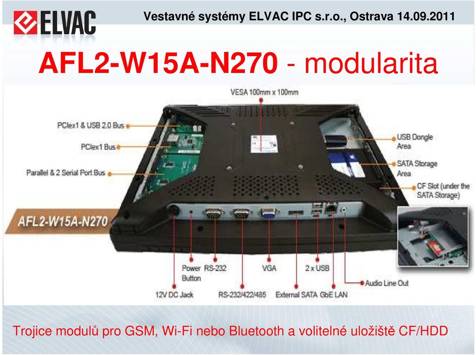 2011 AFL2-W15A-N270 - modularita