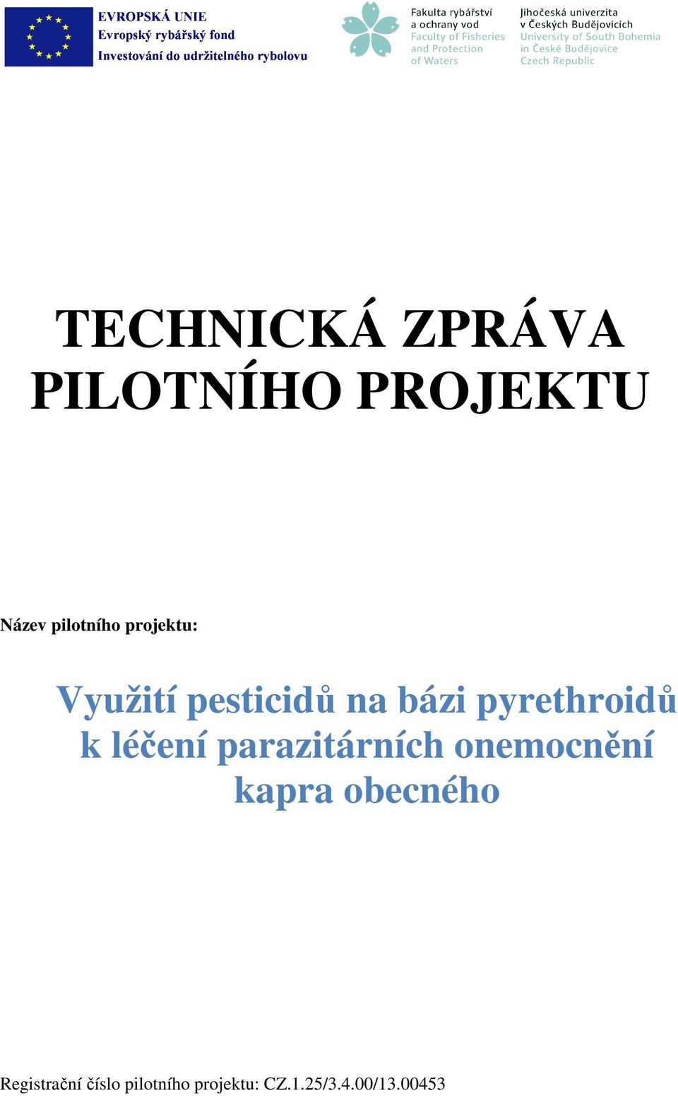 léčení parazitárních onemocnění kapra obecného