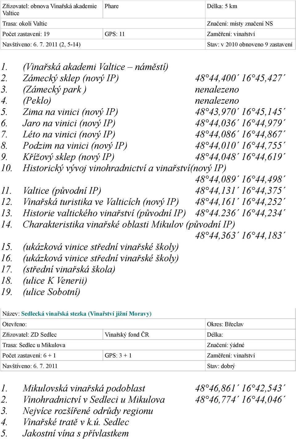 Zima na vinici (nový IP) 48 43,970 16 45,145 6. Jaro na vinici (nový IP) 48 44,036 16 44,979 7. Léto na vinici (nový IP) 48 44,086 16 44,867 8. Podzim na vinici (nový IP) 48 44,010 16 44,755 9.