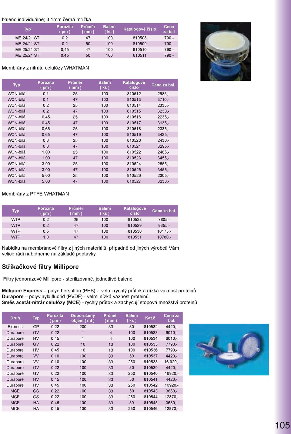 2235,- WCN-bílá 0,45 47 100 810517 3135,- WCN-bílá 0,65 25 100 810518 2335,- WCN-bílá 0,65 47 100 810519 3425,- WCN-bílá 0,8 25 100 810520 2430,- WCN-bílá 0,8 47 100 810521 3295,- WCN-bílá 1,00 25