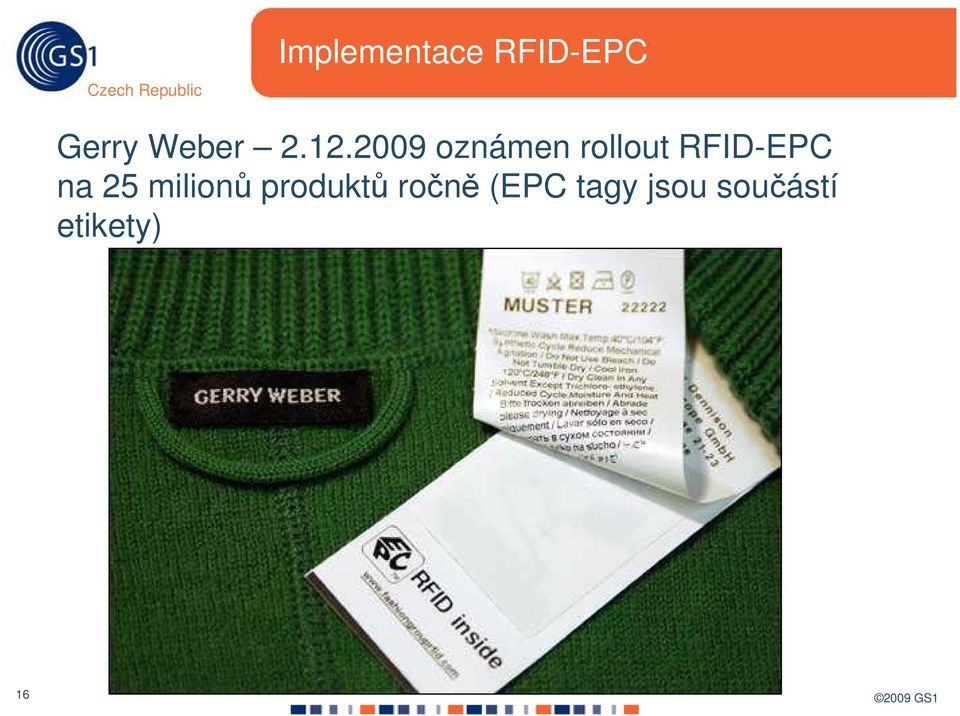 2009 oznámen rollout RFID-EPC