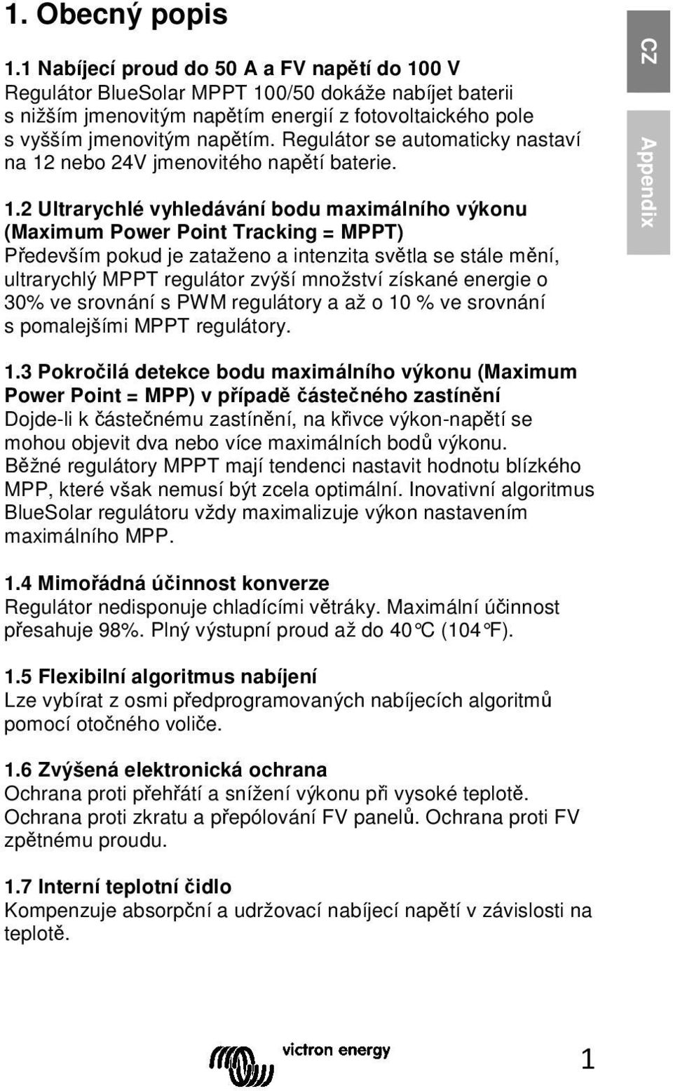 Regulátor se automaticky nastaví na 12