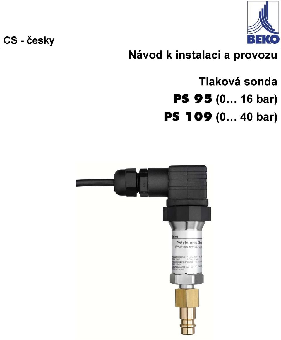 Tlaková sonda PS 95