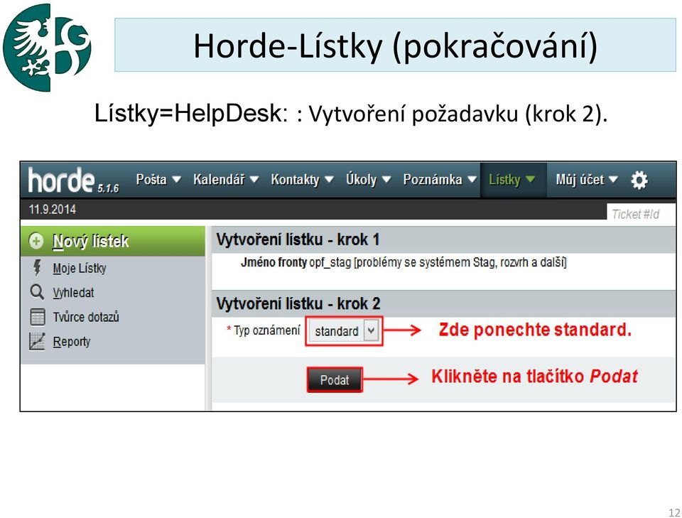 Lístky=HelpDesk: :