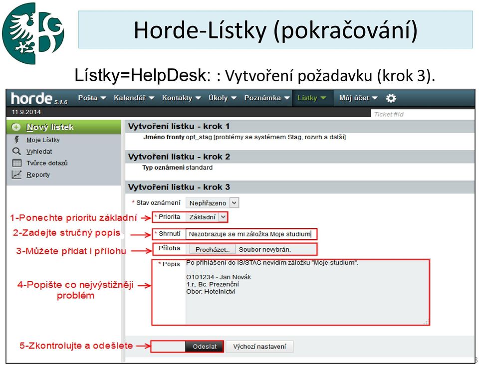 Lístky=HelpDesk: :