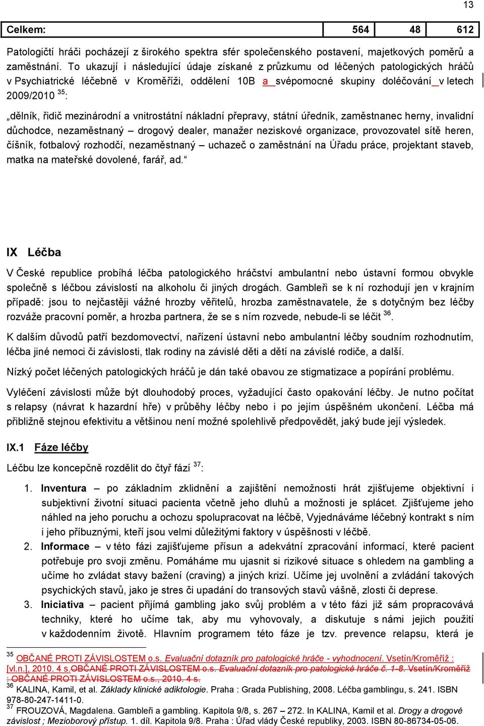 řidič mezinárodní a vnitrostátní nákladní přepravy, státní úředník, zaměstnanec herny, invalidní důchodce, nezaměstnaný drogový dealer, manaţer neziskové organizace, provozovatel sítě heren, číšník,