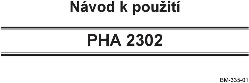 PHA 2302