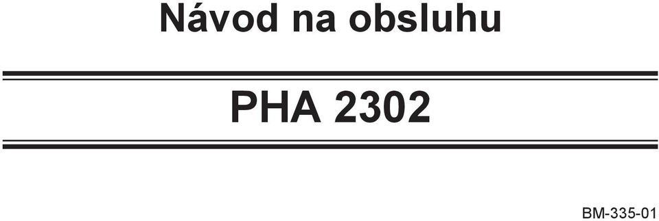 PHA 2302