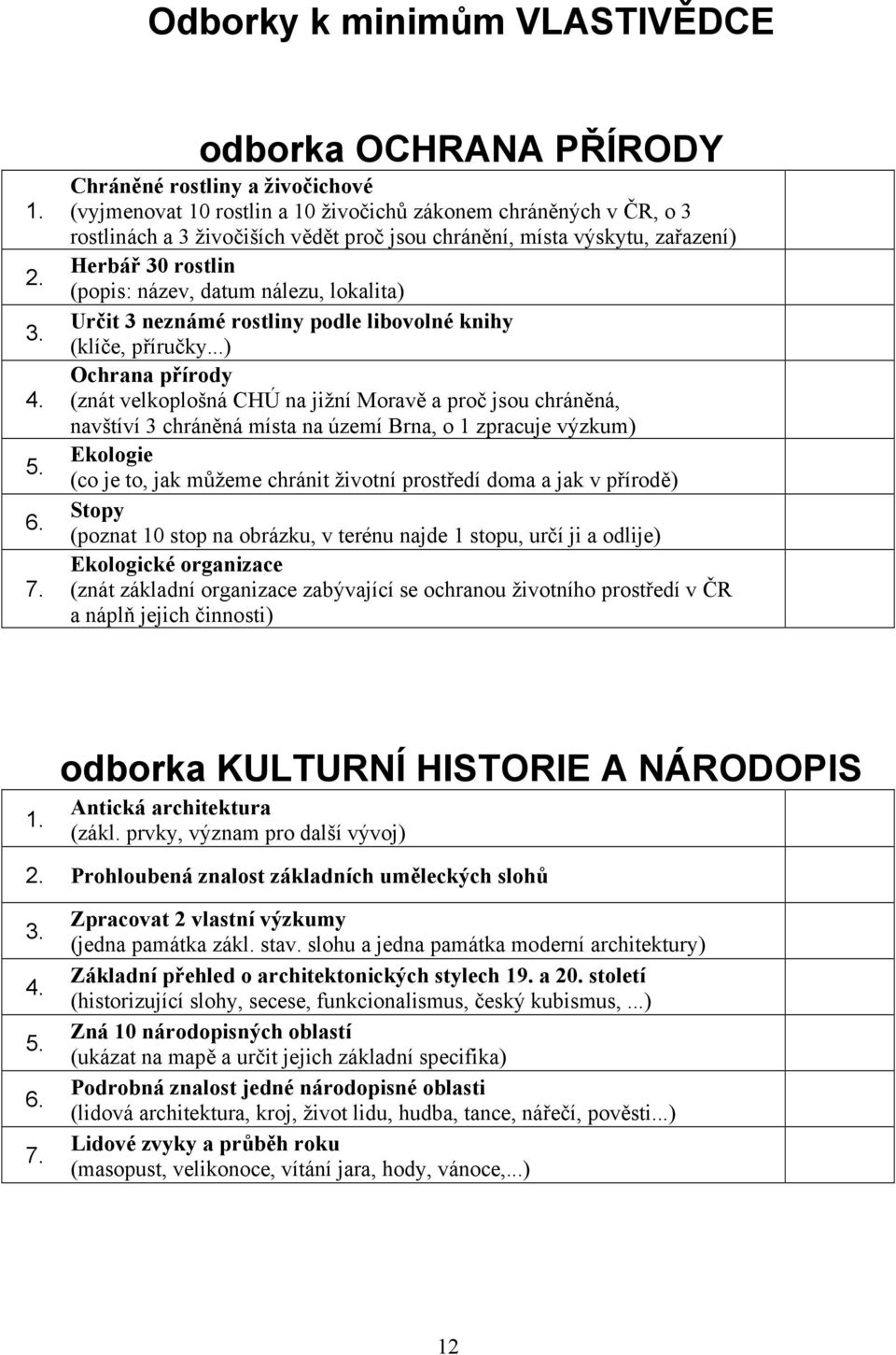 Herbář 30 rostlin (popis: název, datum nálezu, lokalita) Určit 3 neznámé rostliny podle libovolné knihy (klíče, příručky.