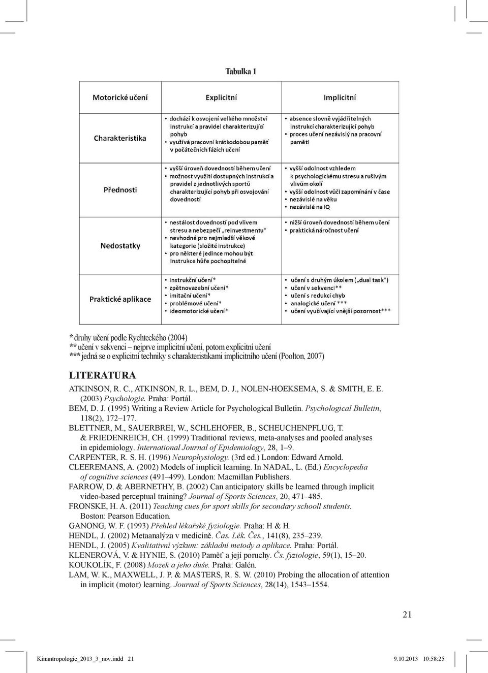 Psychological Bulletin, 118(2), 172 177. BLETTNER, M., SAUERBREI, W., SCHLEHOFER, B., SCHEUCHENPFLUG, T. & FRIEDENREICH, CH.