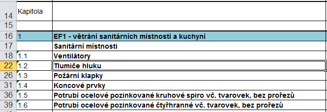 Snadná tvorba výkazů výměr Méně snadná, pokud chceme formu výkazu přizpůsobit našim potřebám: Co to obnáší: Vytvoření výkazů výměr po kategoriích, které