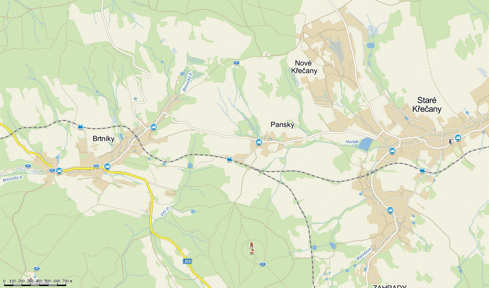 Oceňovaná nemovitá věc se nachází v části Brtníky, v oblasti zastavené rodinnými domy. Oceňovaná nemovitá věc představuje stavbu č.p. 91 evidovanou jako rodinný dům a pozemky parc. č. St 176 a parc.