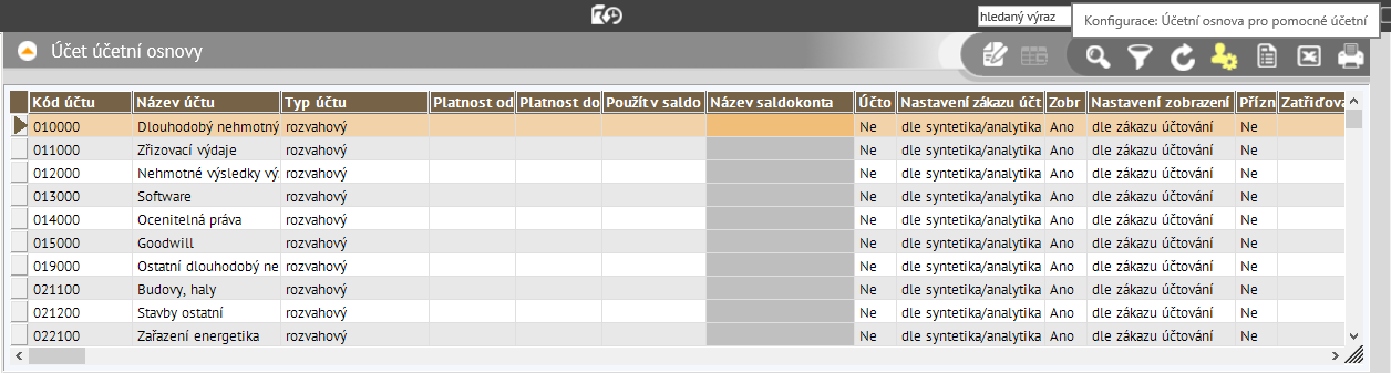 o o o o o Položka Start filtr stránky umožňuje nastavit chování start filtru stránky při jejím volání: Podle formuláře nechává aktuální nastavení dle formuláře Ne Nezeptá se na filtr nikdy Ano Zeptá