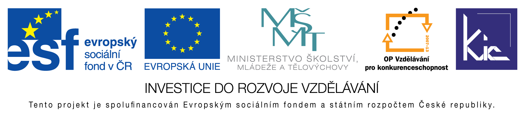 Výukový materiál pro projekt Elektronická školička reg. č. CZ.1.07/1.3.05/02.