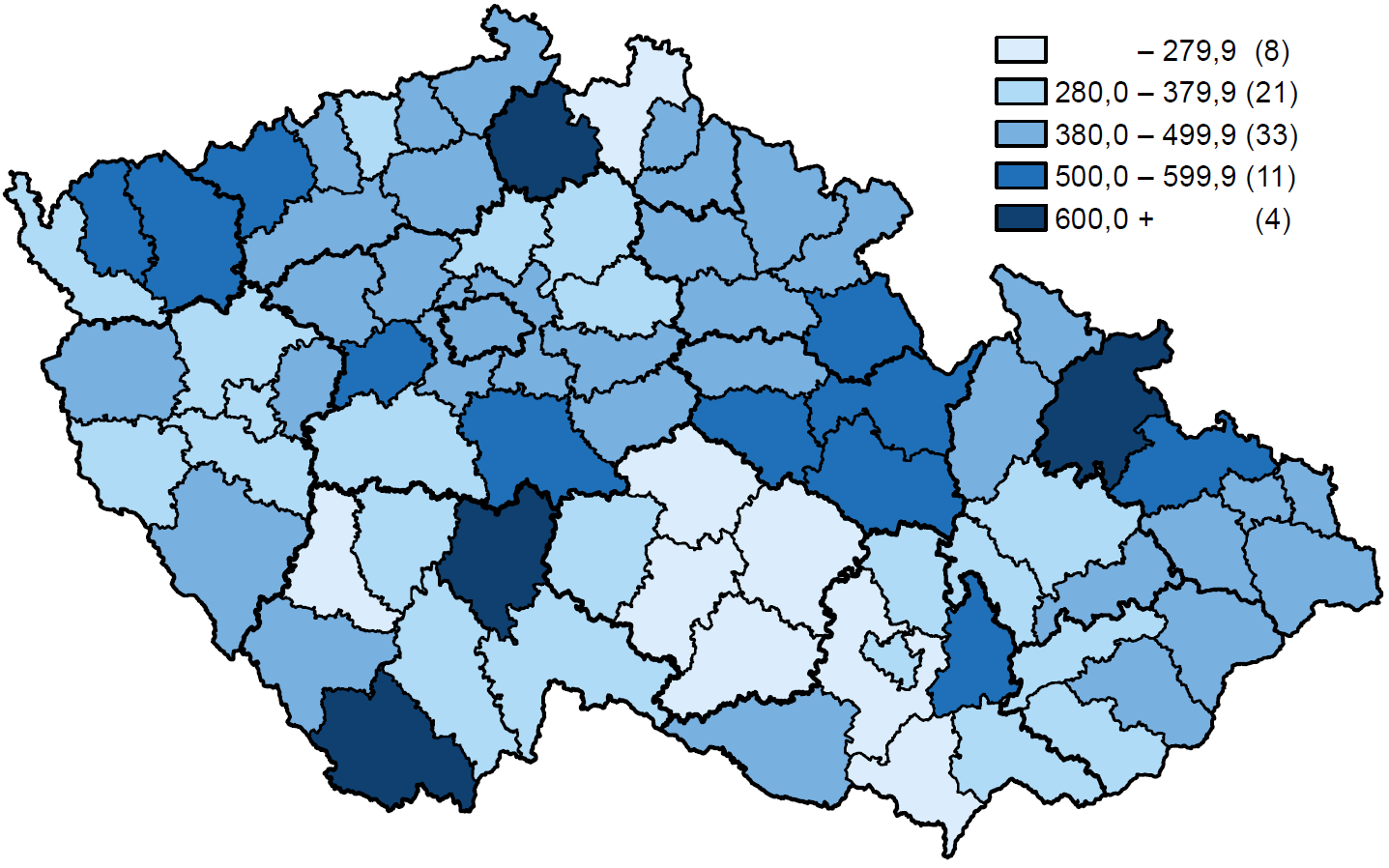 11. Průměrný počet živě narozených s vrozenou vadou na 10 000