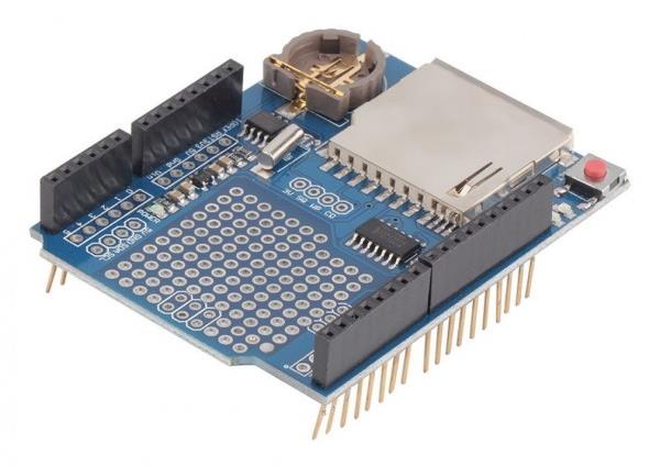 1420987444 VÝROBNÍ ČÍSLO Arduino Data Logger Shield 1.