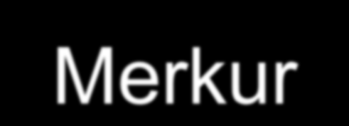 Merkur Merkur je planeta nejbližší Slunci.