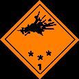 Klasifikace Nestabilní výbušniny Podtřída 1.1 Podtřída 1.2 Podtřída 1.3 Podtřída 1.4 Podtřída 1.5 Podtřída 1.