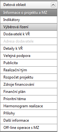 3.4.4.1.1. Blok Operace se žádostí Přístup k žádosti - na této záložce je možné nastavit přístupová práva dalším osobám.