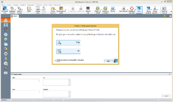 5. Využívání NetSupport School Díky předchozím stránkám lze tedy předpokládat, že máte NSS ve své školní síti úspěšně nasazený a nezbývá tedy nic jiného, než začít s tímto produktem v hodinách začít