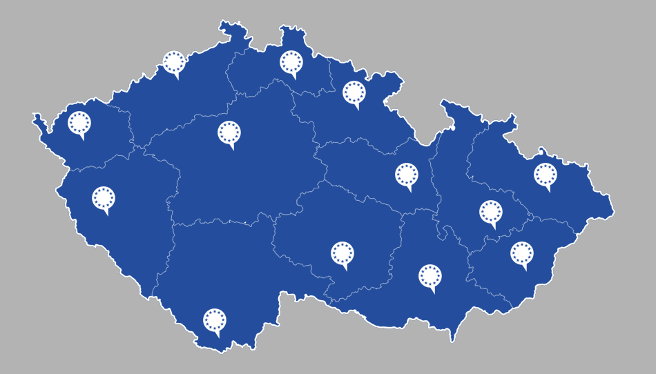 Eurocentra (v krajských městech) - Eurocentrum Ústí nad Labem Velká Hradební 3118/48, 400 01, Ústí nad Labem (budova Krajského úřadu Ústeckého kraje) Konzultace pro