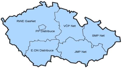 Vtláčení Těžba Vývoz z ČR Tranzit Tranzit Dovoz pro ČR Mapa a schéma plynárenské soustavy ČR Provozovatelé zahraničních přepravních soustav (PZPS) Provozovatelé zahraničních přepravních soustav