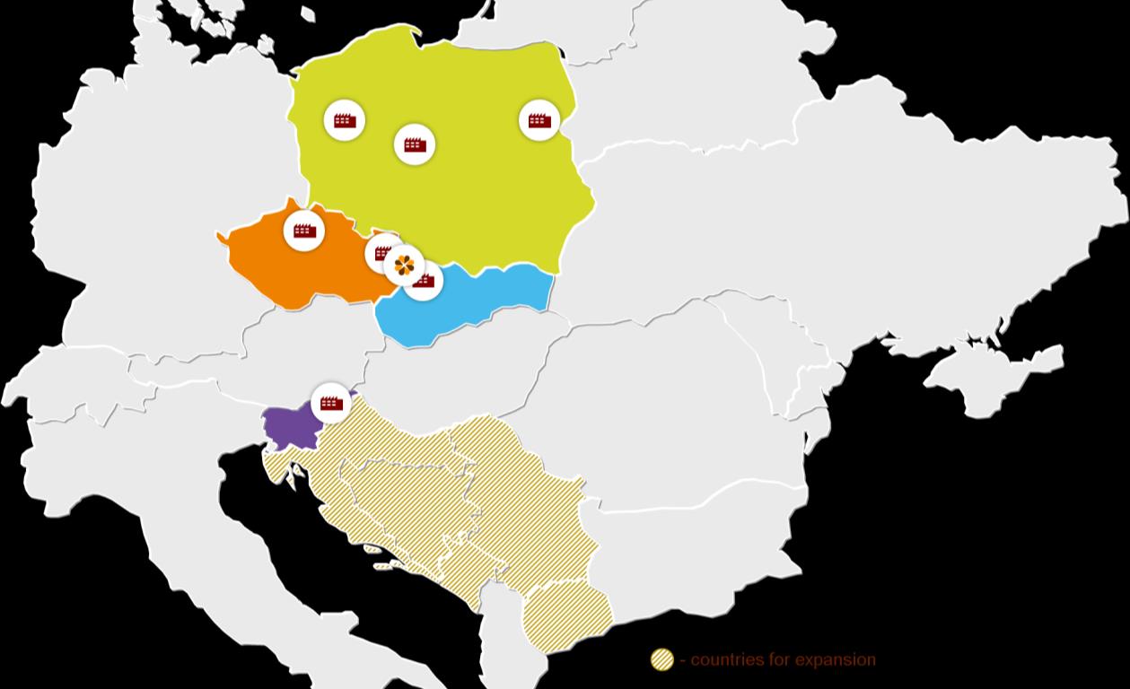 nejpoznávanější značka roku 2014 třetí nejpoznávanější společnost roku 2015 dvojka na trhu sirupů trojka na trhu colových nápojů jeden z předních výrobců soukromých