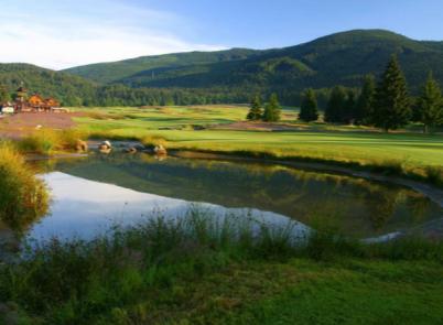 TÁLE - SLOVENSKO Golfové hřiště je situováno do rekreační oblasti Tále s dobře vybudovanou infrastrukturou na ploše cca 60 ha. PGA Hřiště Gray Bear je nádherně trasované a navrženo.