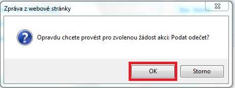 Poté budete přesměrování na stránku Zadání odečtů, kde budou předvyplněná tato pole: EIC OM hodnota ze žádosti (needitovatelná) Číslo měřidla k datu