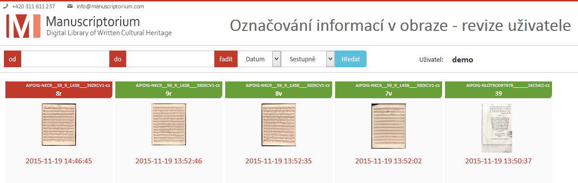 Náhled revizí uživatele Pro lepší orientaci v rozpracovaných revizích editora vznikl nový nástroj, který zobrazí všechny editorovy rozpracované a ke schválení odeslané revize.