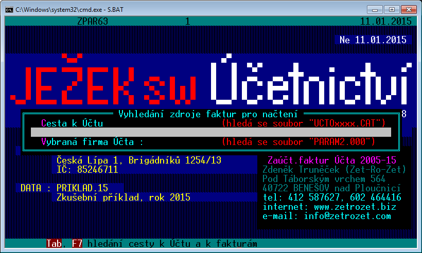 3.0.2 Verze programu STEREO Je-li modul ZetZe nainstalován do jiné verze programu STEREO, než pro kterou je určen, nedovolí spuštění ani zadání licenčních údajů.