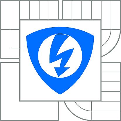 POWER ELECTRICAL AND ELECTRONIC ENGINEERING ŘÍDICÍ JEDNOTKA PRO BLDC MOTOR CONTROL UNIT FOR BLDC MOTOR DIPLOMOVÁ