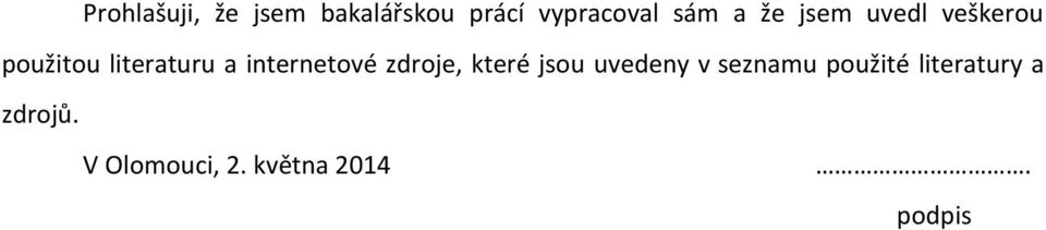 internetové zdroje, které jsou uvedeny v seznamu