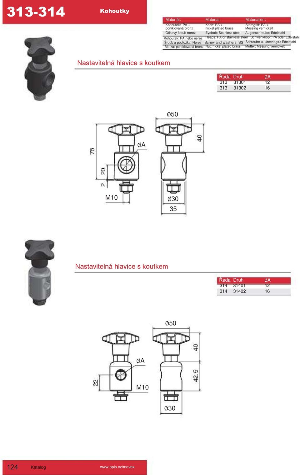 Screw and washers: SS Schraube u. Unterlegs.